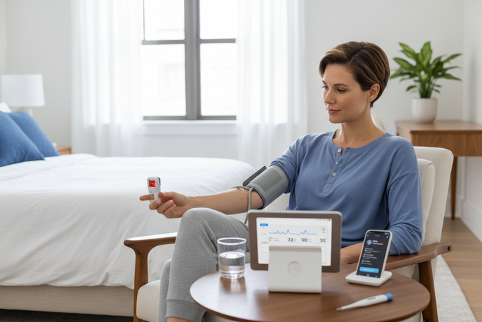 La visio-assistance médicale à domicile