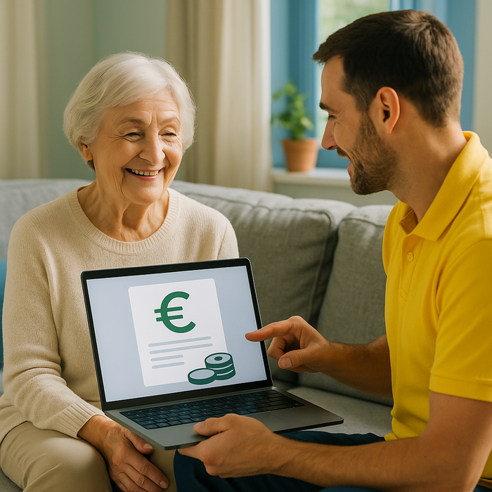 Domicile ou EHPAD : profitez du crédit d’impôt SAP de 50 % et de l’Avance immédiate avec SunWaves-Autonomie